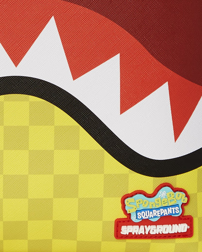 Sprayground - SPONGEBOB SQUARE CHECK FLEX DLXSV BACKPACK
