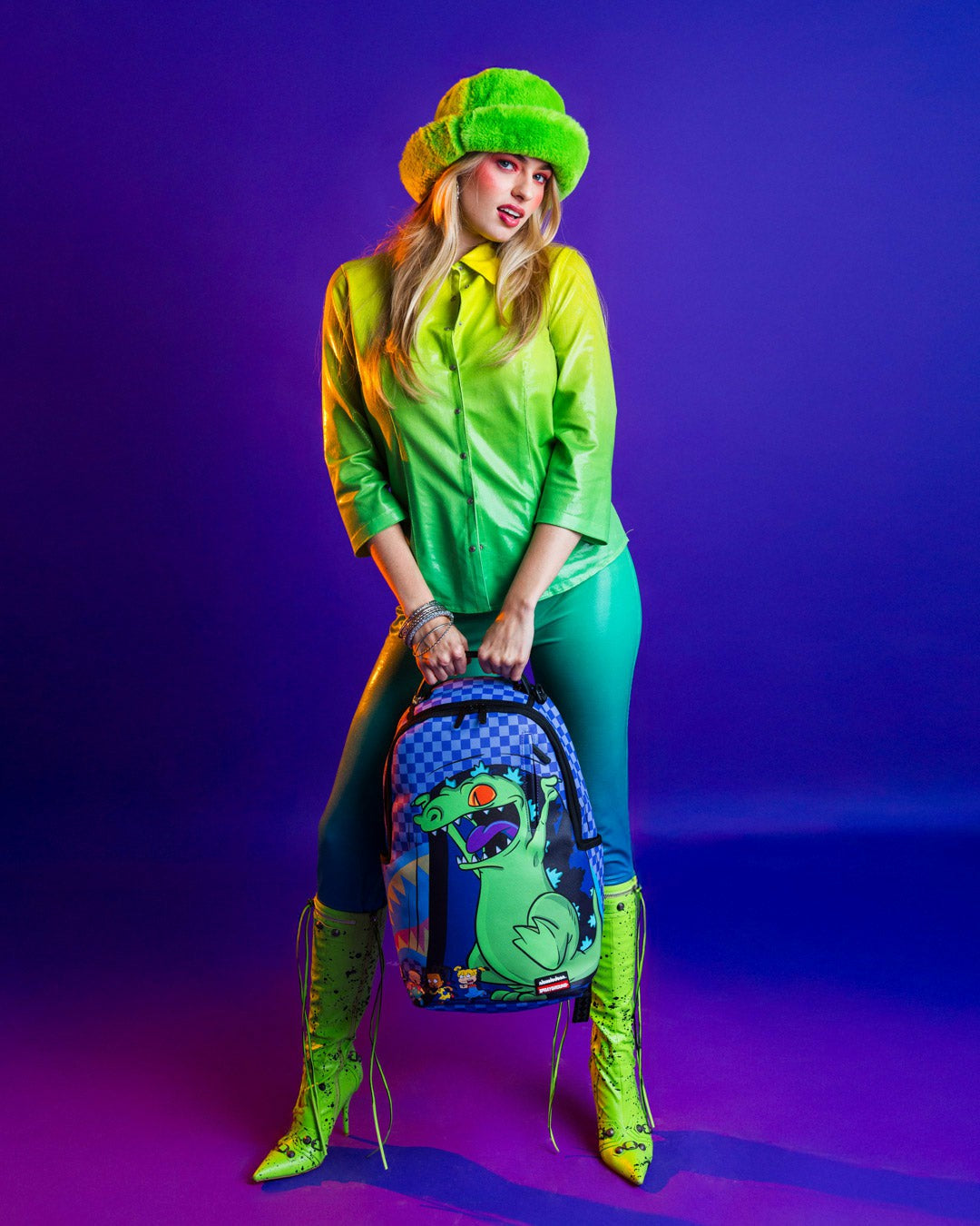 Sprayground - RUGRATS REPTAR CHASE DLXSV BACKPACK