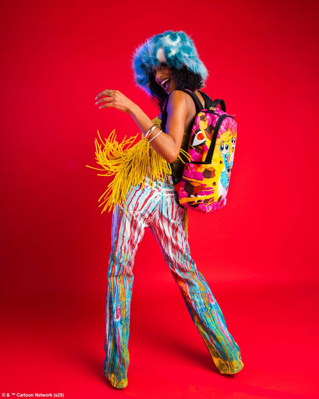 Sprayground - POWERPUFF BUSTIN THRU DLXSV BACKPACK