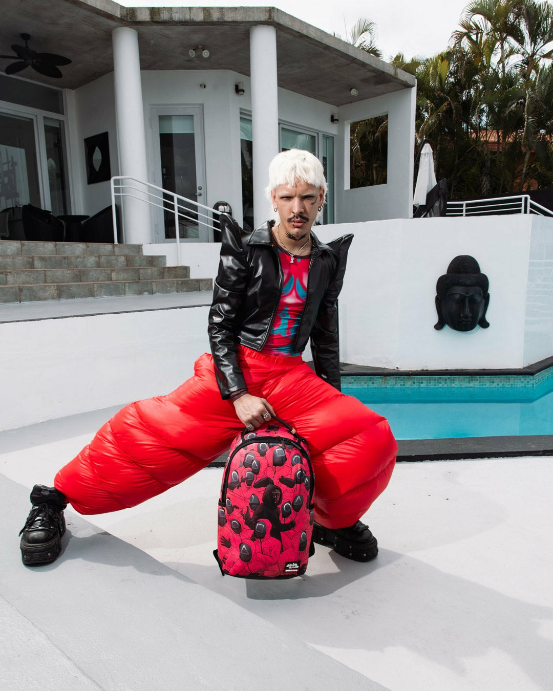 Sprayground - SQUID GAME COLLAB FRONT MAN CREW BACKPACK