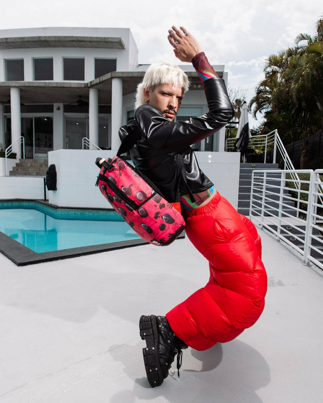 Sprayground - SQUID GAME COLLAB FRONT MAN CREW BACKPACK