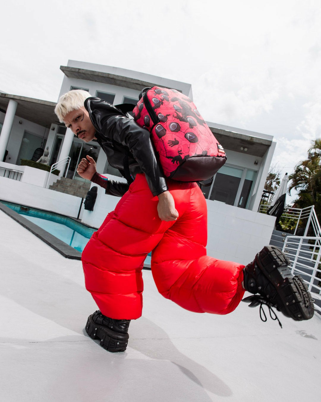 Sprayground - SQUID GAME COLLAB FRONT MAN CREW BACKPACK