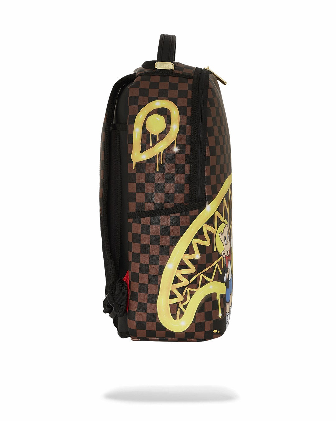 Sprayground - RICHIE RICH PAINT THE SHARK GOLD BACKPACK