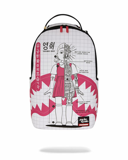 Sprayground - SQUID GAME COLLAB ROBOT GIRL BACKPACK