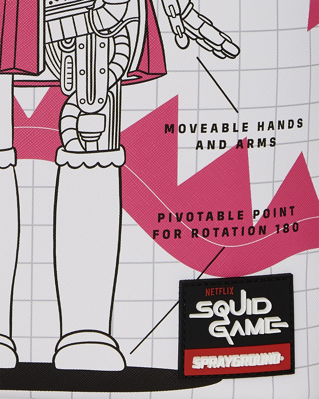 Sprayground - SQUID GAME COLLAB ROBOT GIRL BACKPACK