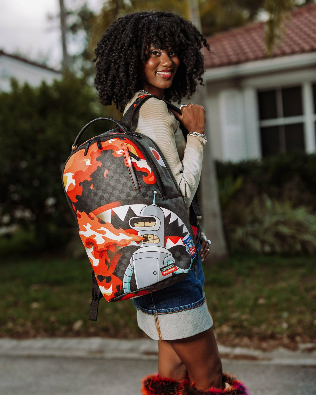 Sprayground - BENDER FIRE BREATHER DLXV BACKPACK