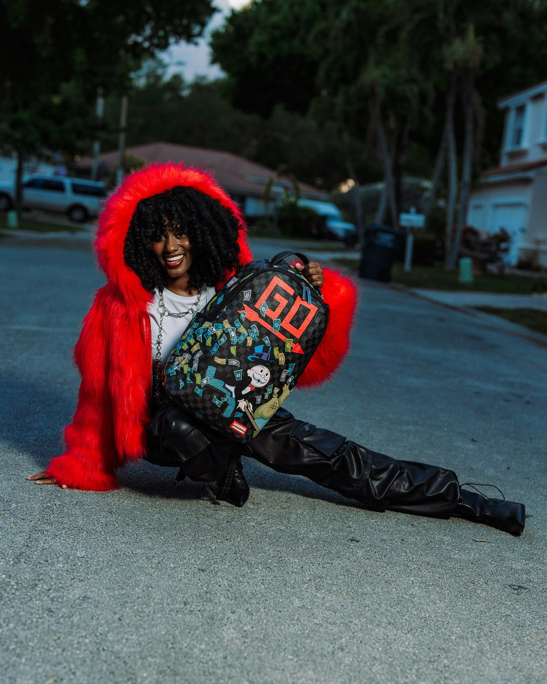 Sprayground - MONOPOLY WHEEL BARREL BACKPACK