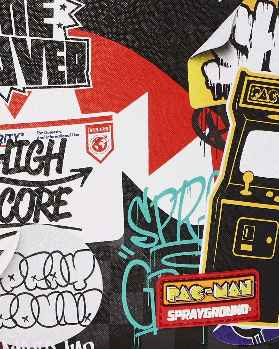 Sprayground - PACMAN LEVELED-UP ART BACKPACK