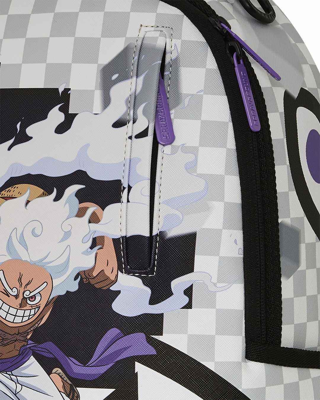 Sprayground - ONE PIECE GEAR 5 LUFFY CHECKERED SMASH