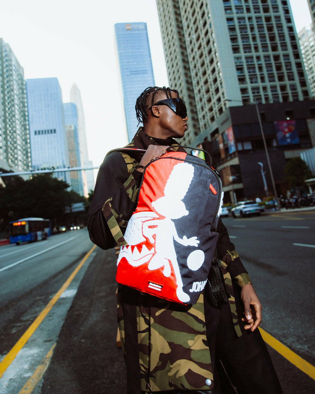 Sprayground - SPORT JOHANSSEN BACKPACK - HEY ARNOLD COLLAB