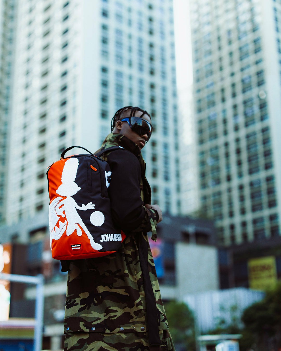 Sprayground - SPORT JOHANSSEN BACKPACK - HEY ARNOLD COLLAB