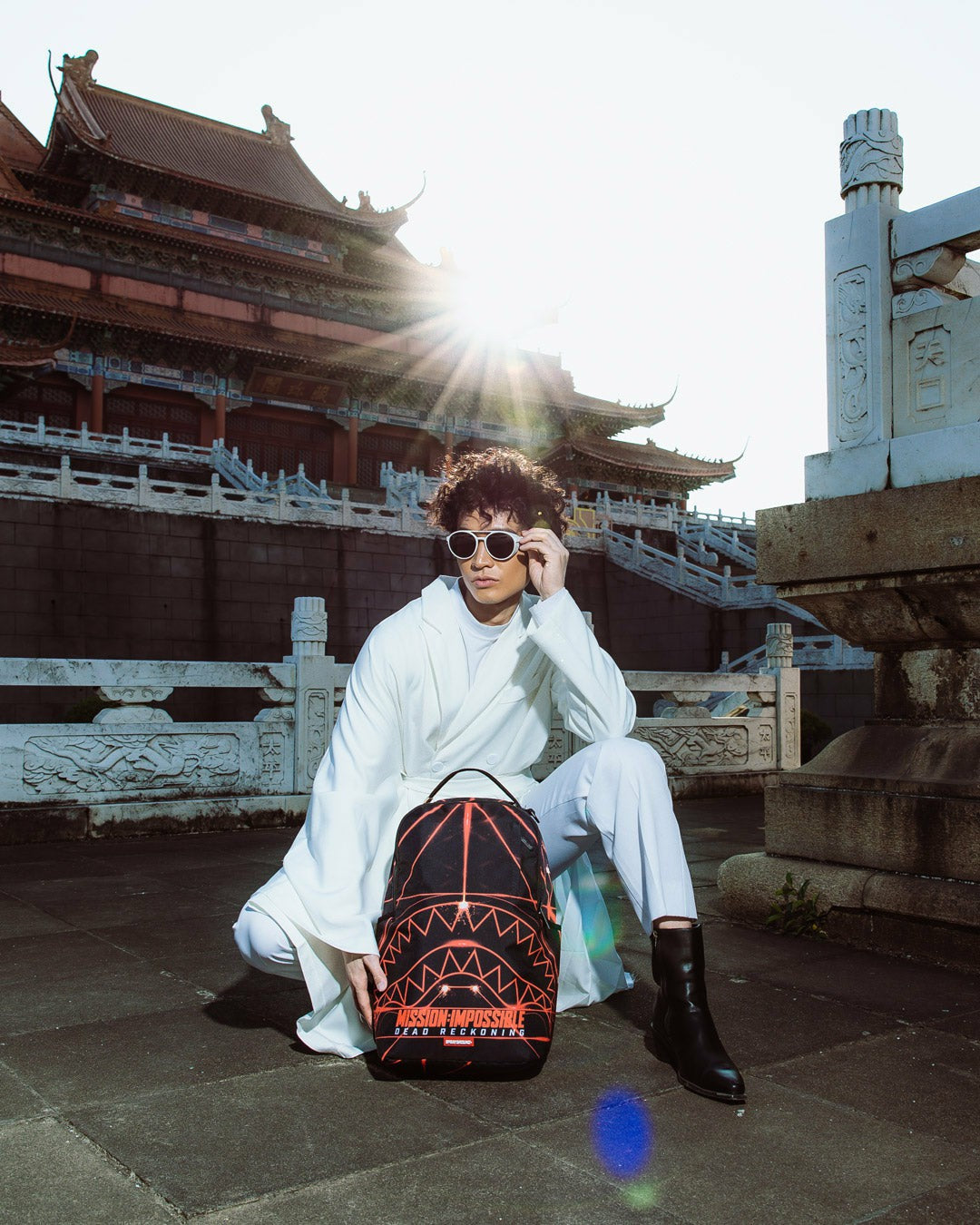 Sprayground - MISSION IMPOSSIBLE HEIST LASER SHARK BACKPACK