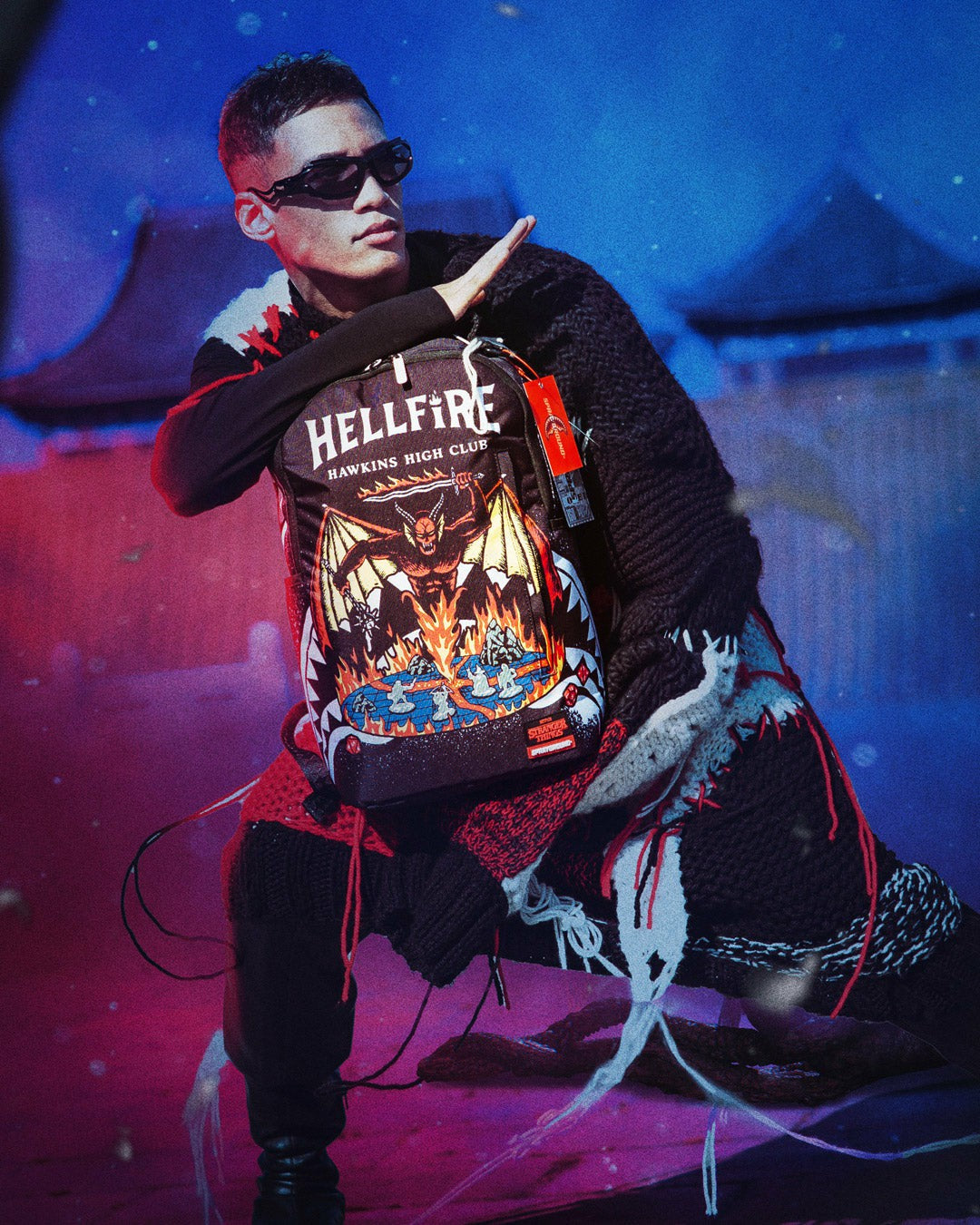 Sprayground - STRANGER THINGS HELLFIRE BACKPACK