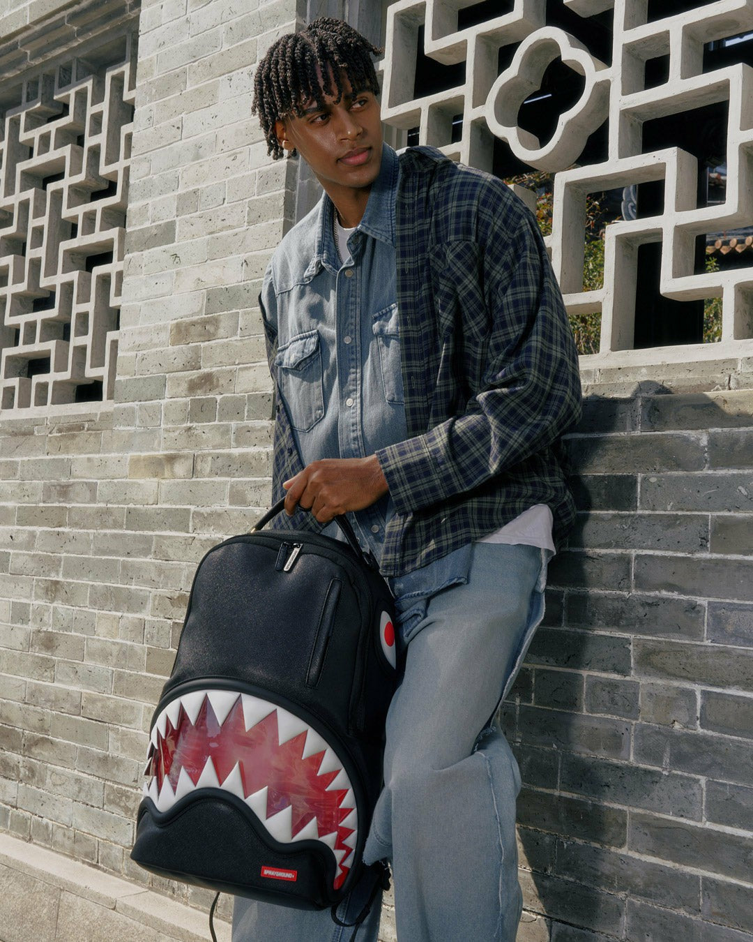 Sprayground - BIG BITE LUCID CLEAR SHARK BITE BACKPACK