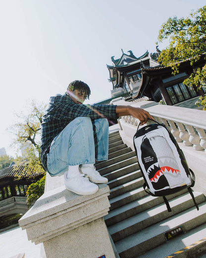 Sprayground - BAG ON BAG OPTICAL ILLUSION SHARKS IN PARIS BACKPACK