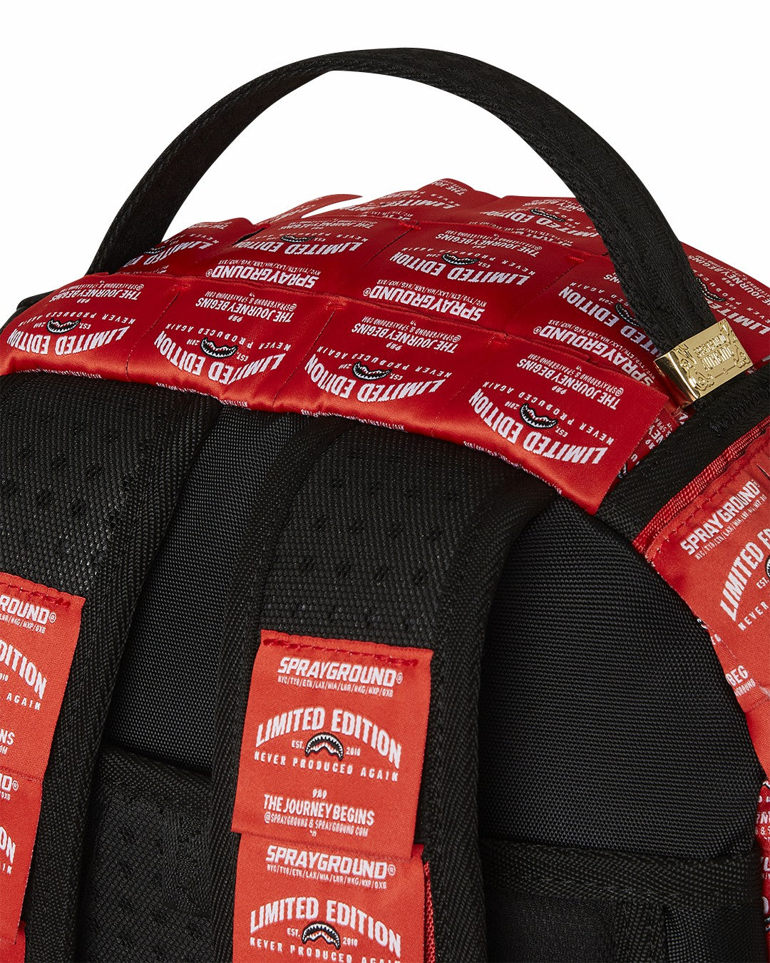 Sprayground - MADE OF WOVEN LABELS SHARK BACKPACK