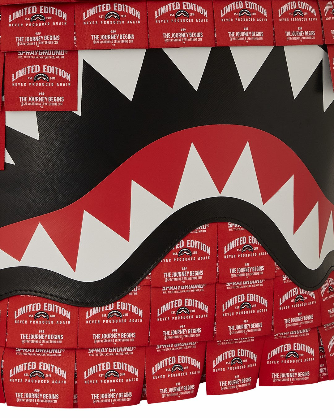 Sprayground - MADE OF WOVEN LABELS SHARK BACKPACK