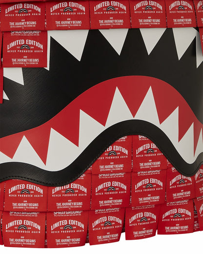 Sprayground - MADE OF WOVEN LABELS SHARK BACKPACK