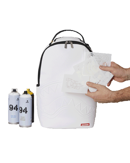 Sprayground - GRAFFITI ARTIST - DESIGN YOUR OWN BACKPACK - 9 STENCILS INCLUDED