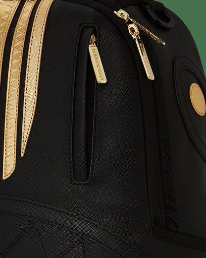 Sprayground - GOLD AND BLACK RACING STRIPES BACKPACK