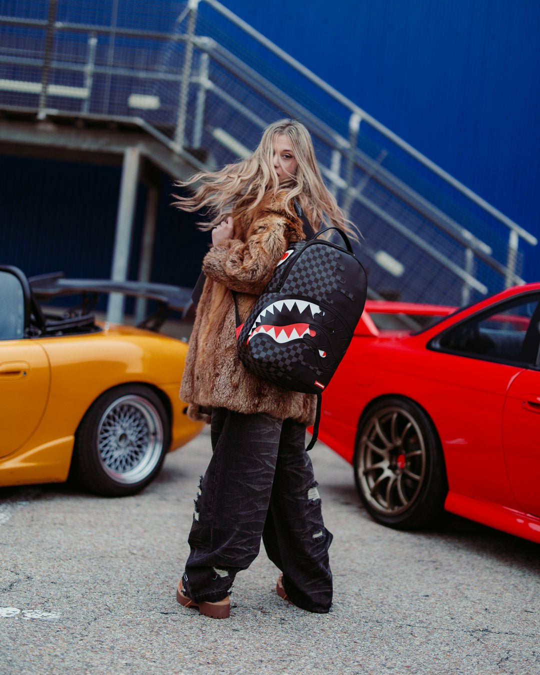 Sprayground - SPEED SHARK SIDE SWIPE BACKPACK