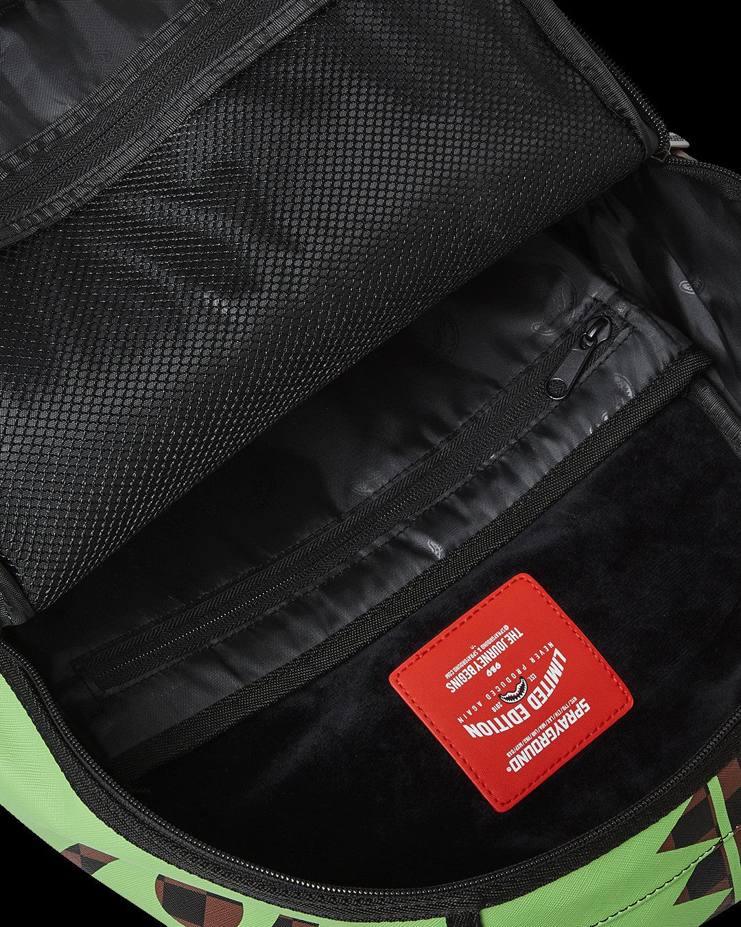 Sprayground - GREEN MONEY BEAR DLXSV BACKPACK