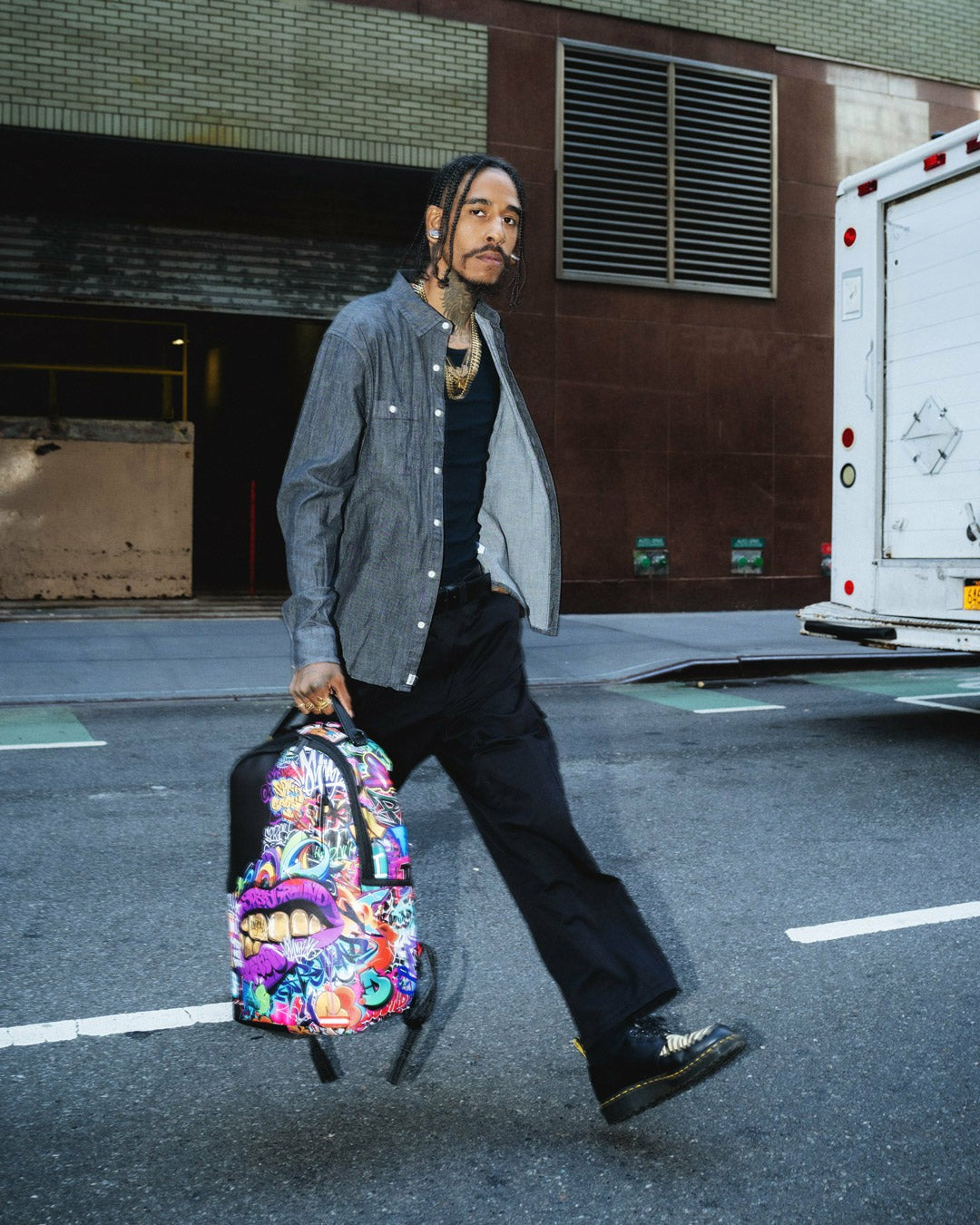 Sprayground - HALF GRAF LIPS DLXSV BACKPACK