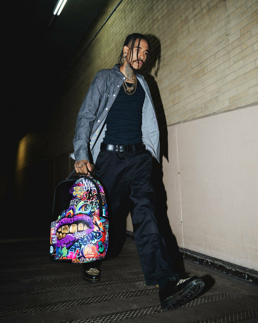 Sprayground - HALF GRAF LIPS DLXSV BACKPACK