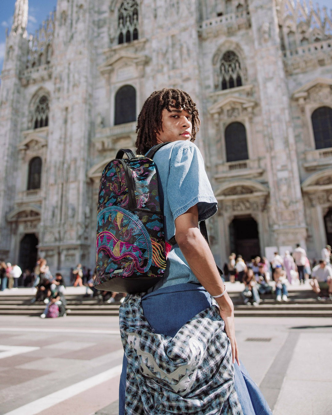 Sprayground - EMBROIDERED DRAGONS DLX BACKPACK
