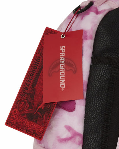 Sprayground - FURRROCIOUS IN PINK DLXSF BACKPACK