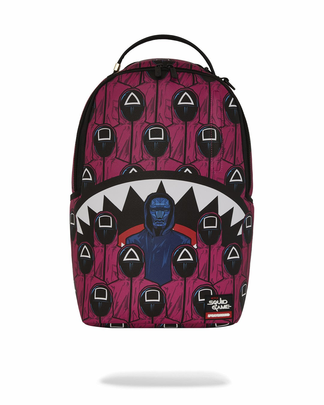 Sprayground - SQUID GAME COLLAB FRONT MAN & PINK GUARD SHARKS BACKPACK