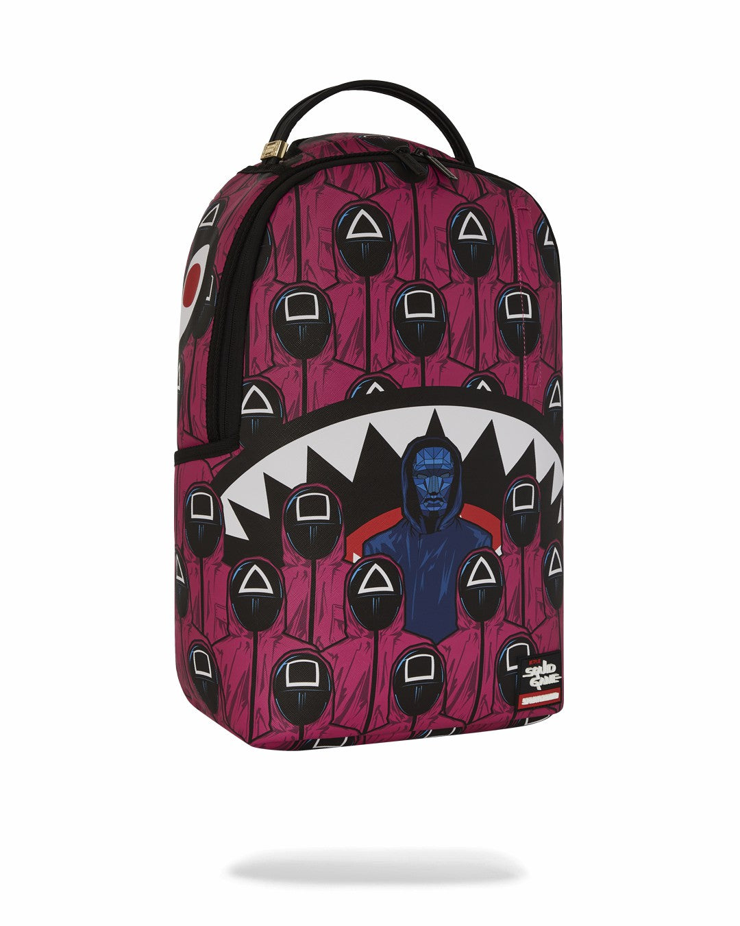 Sprayground - SQUID GAME COLLAB FRONT MAN & PINK GUARD SHARKS BACKPACK