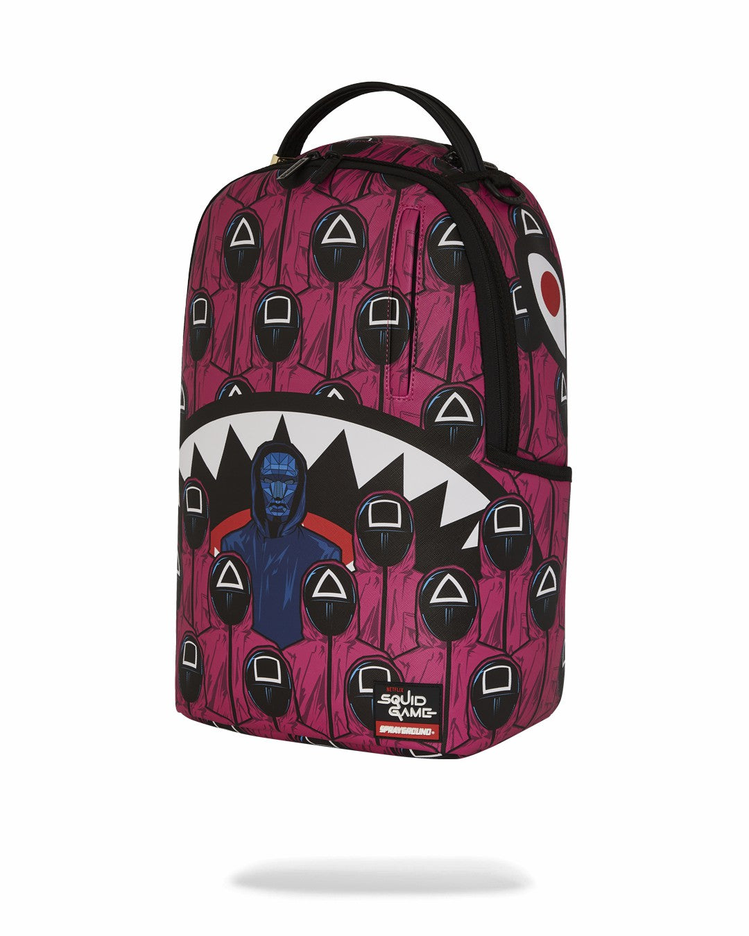 Sprayground - SQUID GAME COLLAB FRONT MAN & PINK GUARD SHARKS BACKPACK