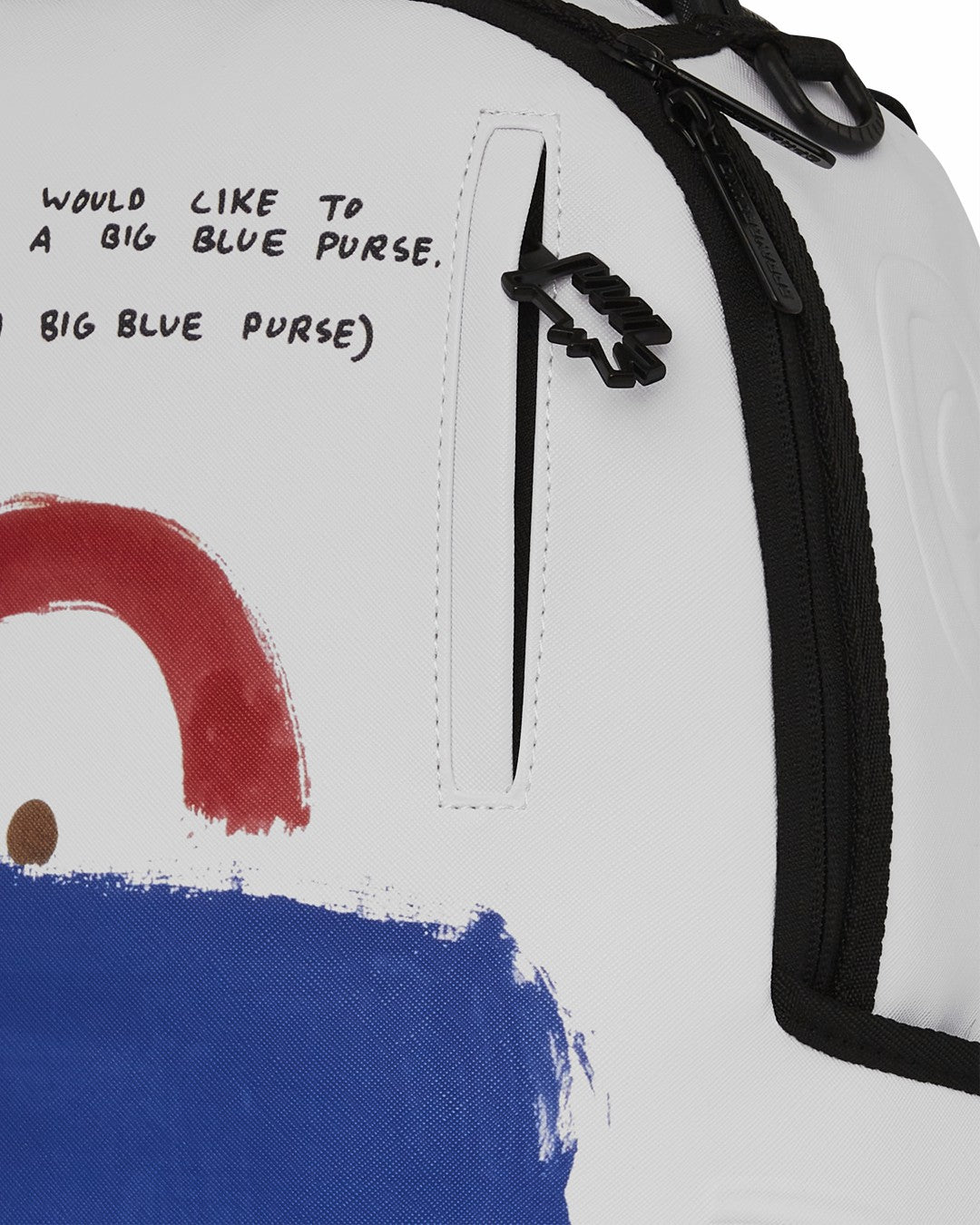 Sprayground - KEITH HARING BIG BLUE PURSE ART BACKPACK