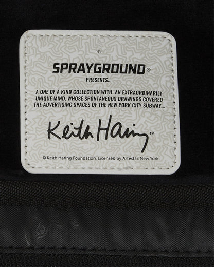 Sprayground - KEITH HARING BIG BLUE PURSE ART BACKPACK