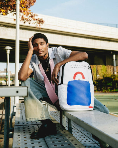 Sprayground - KEITH HARING BIG BLUE PURSE ART BACKPACK