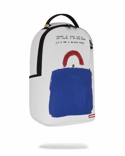 Sprayground - KEITH HARING BIG BLUE PURSE ART BACKPACK