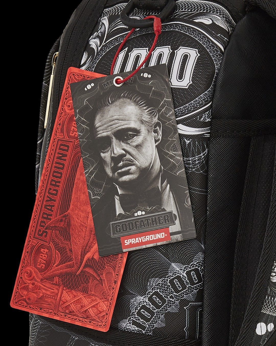 Sprayground - STRICTLY BUSINESS BACKPACK - THE GODFATHER COLLAB