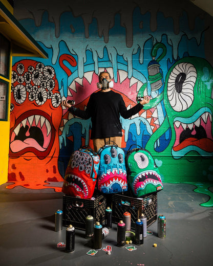 Sprayground - JORGE RODRIGUEZ THE ARTIST COLLAB BOB SHARK BACKPACK