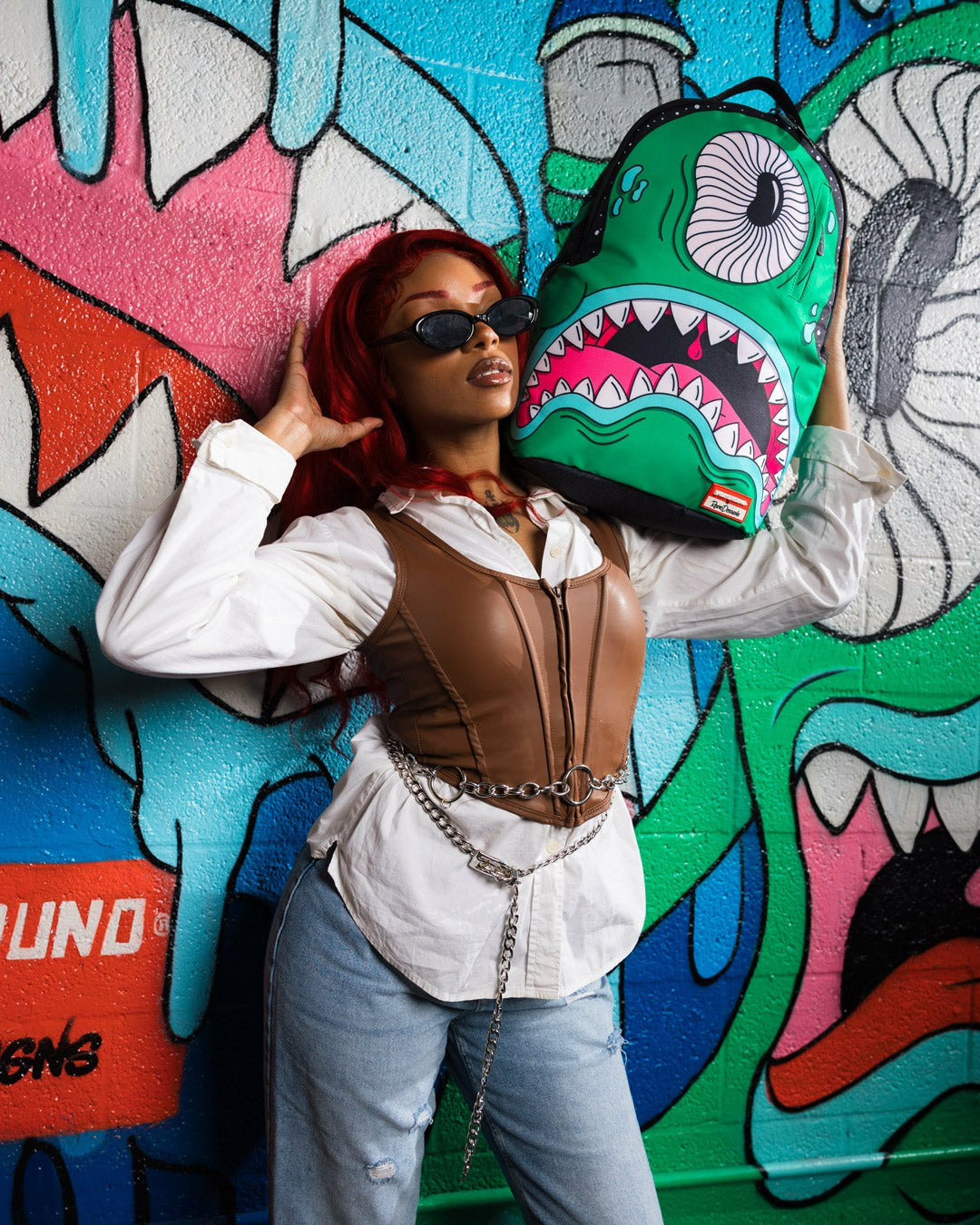 Sprayground - JORGE RODRIGUEZ THE ARTIST COLLAB BOB SHARK BACKPACK