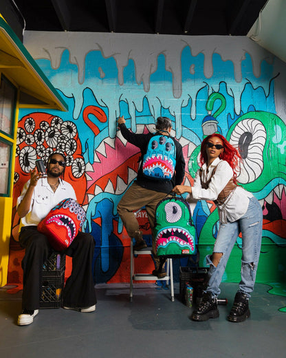 Sprayground - JORGE RODRIGUEZ THE ARTIST COLLAB BLINKY SHARK BACKPACK