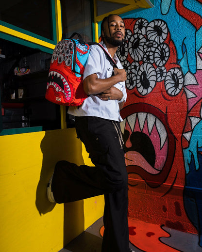 Sprayground - JORGE RODRIGUEZ THE ARTIST COLLAB BLINKY SHARK BACKPACK