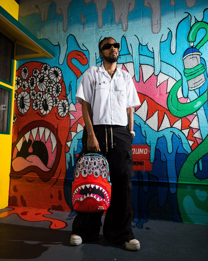 Sprayground - JORGE RODRIGUEZ THE ARTIST COLLAB BLINKY SHARK BACKPACK