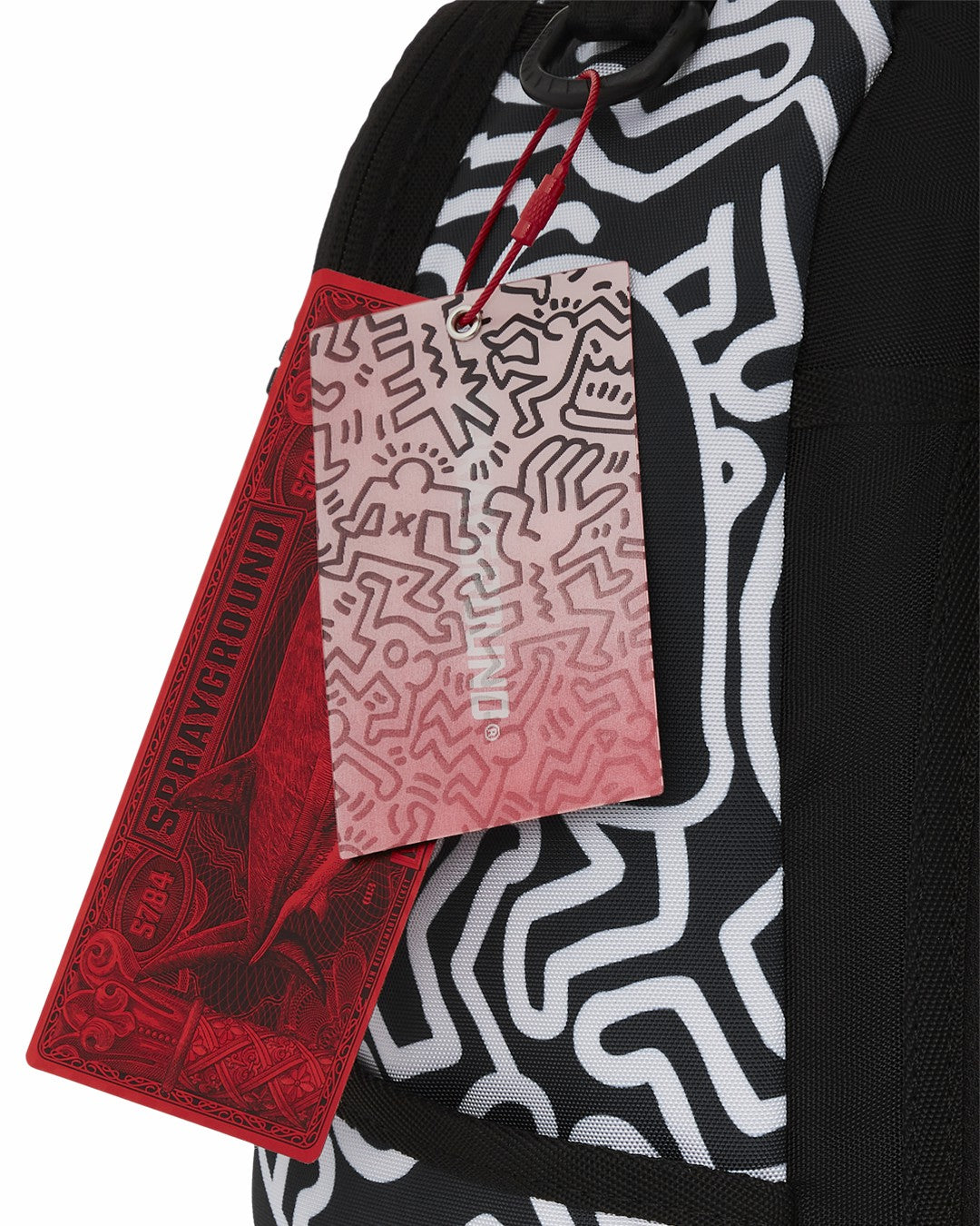 Sprayground - KEITH HARING SKATER SHARK DLXSR BACKPACK