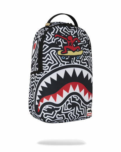Sprayground - KEITH HARING SKATER SHARK DLXSR BACKPACK