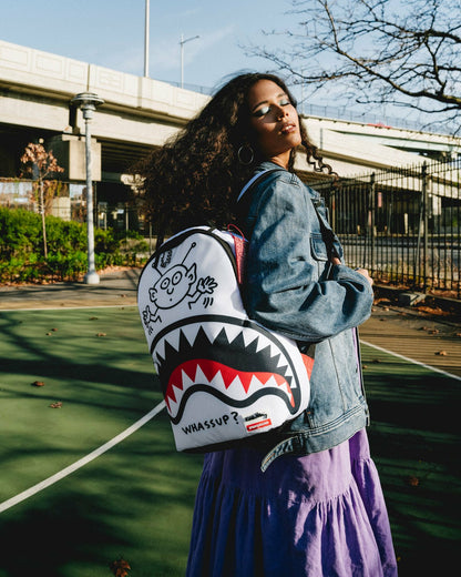 Sprayground - KEITH HARING WHASSUP ALIEN DLX BACKPACK
