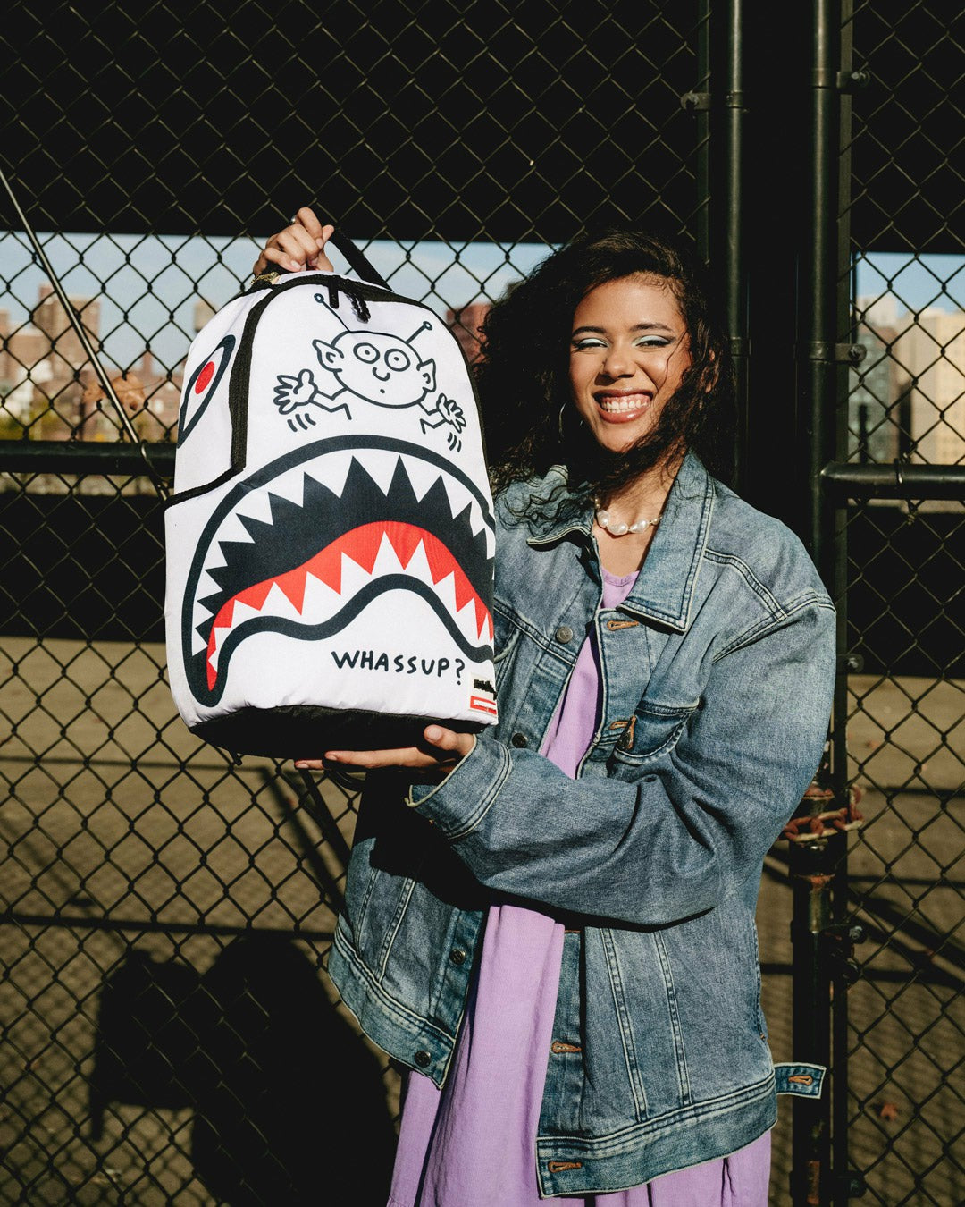 Sprayground - KEITH HARING WHASSUP ALIEN DLX BACKPACK