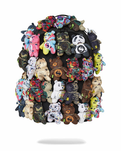 Sprayground - PACK OF BEARS REAL PLUSH BEARS RUNWAY PIECE BACKPACK - SUPER EXCLUSIVE