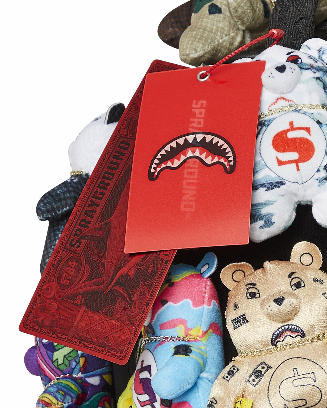 Sprayground - PACK OF BEARS REAL PLUSH BEARS RUNWAY PIECE BACKPACK - SUPER EXCLUSIVE
