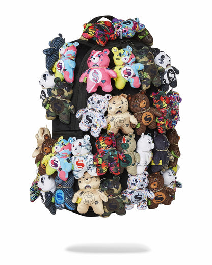 Sprayground - PACK OF BEARS REAL PLUSH BEARS RUNWAY PIECE BACKPACK - SUPER EXCLUSIVE